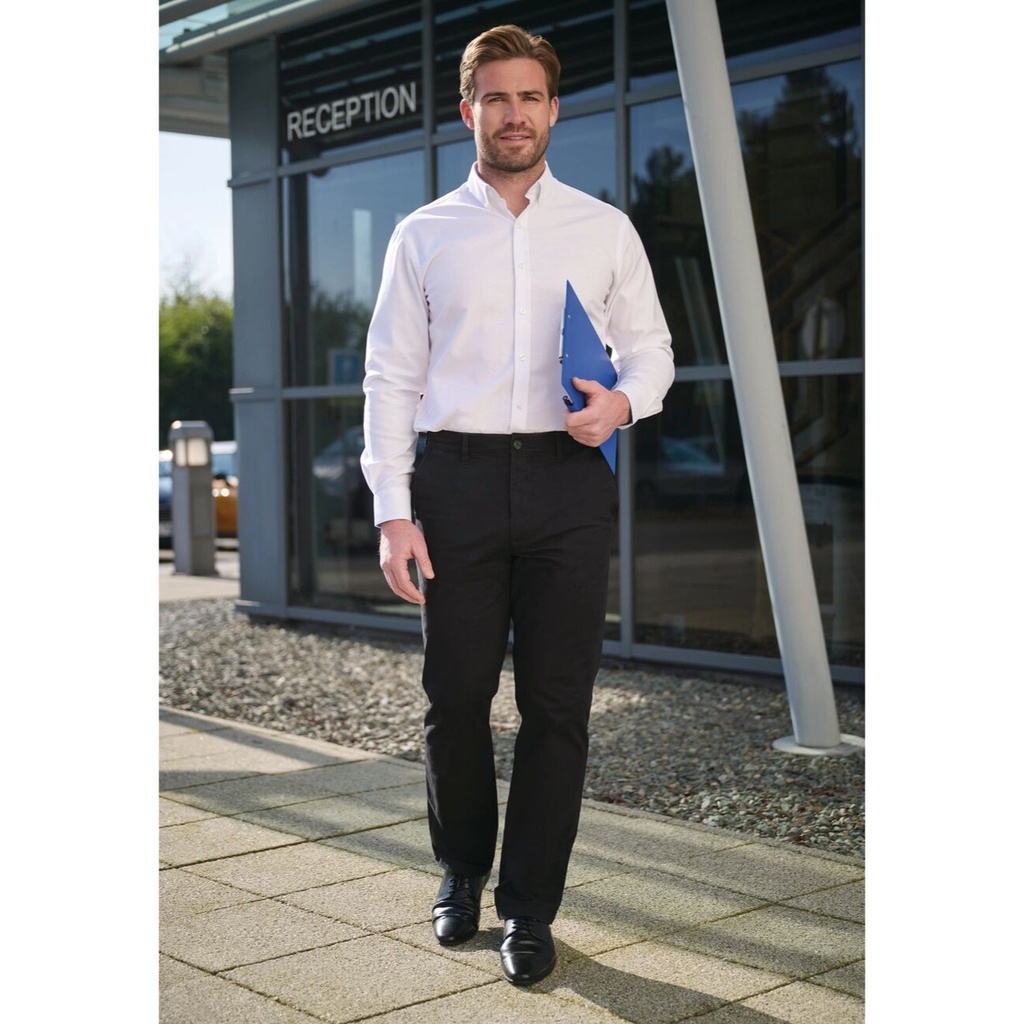 Pantalon chino homme Leo coupe classique Brook Taverner 8059
