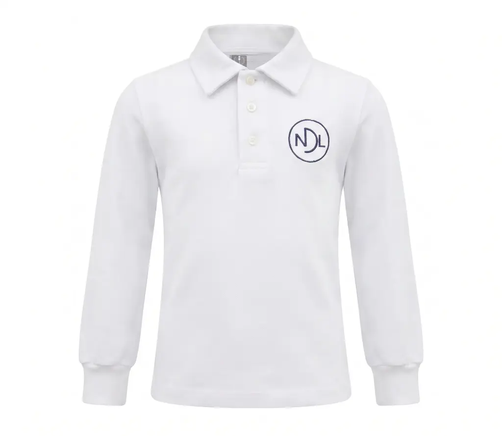 Théo long-sleeve polo NDL