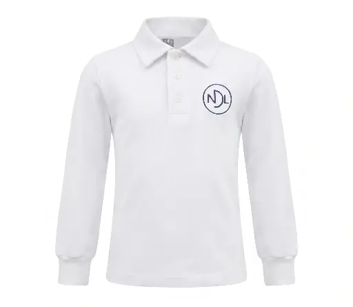 Théo long-sleeve polo NDL